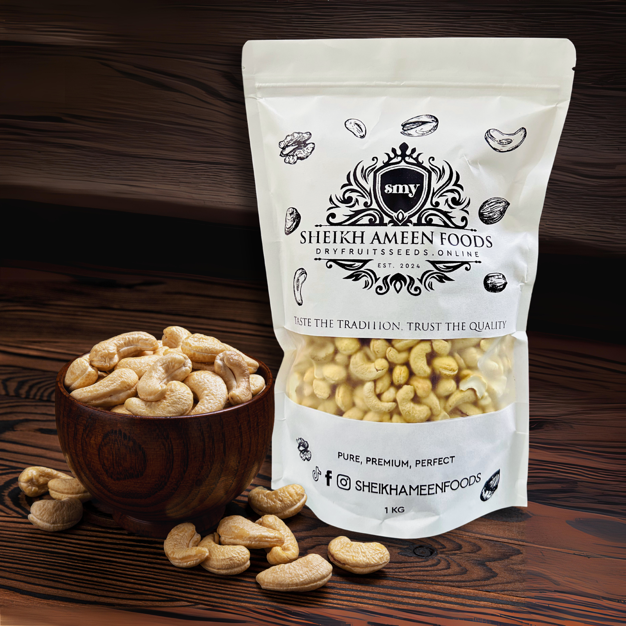 Premium Cashew (Kaju) | Sheikh Ameen Foods